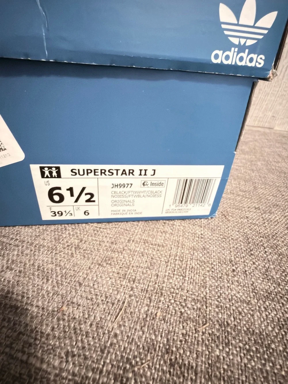 adidas Superstar Sneakers - Black/White